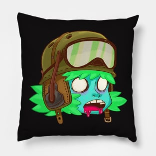 Zombie Tanker Head Pillow