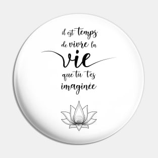 Henry James Quote About Life Pin