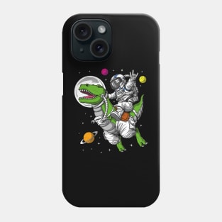 Dinosaurs in space Phone Case