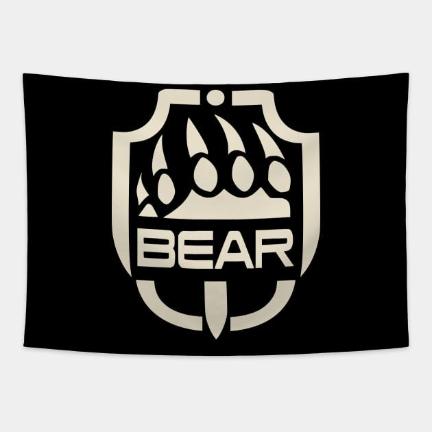 Bear logo Tarkov Tapestry by bumblethebee