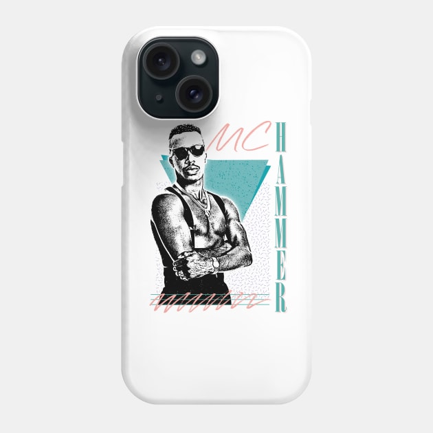 MC Hammer / Retro Style Fan Art Design Phone Case by DankFutura