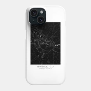 florence maps print poster Phone Case