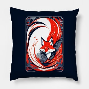 Yokai Fox Spirit Pillow