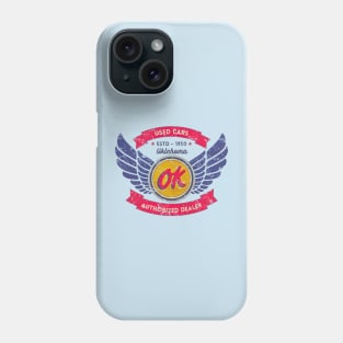 OK Used Cars 1925 - Disstresed Vintage Style Phone Case