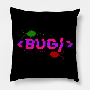 Code Bug Pillow