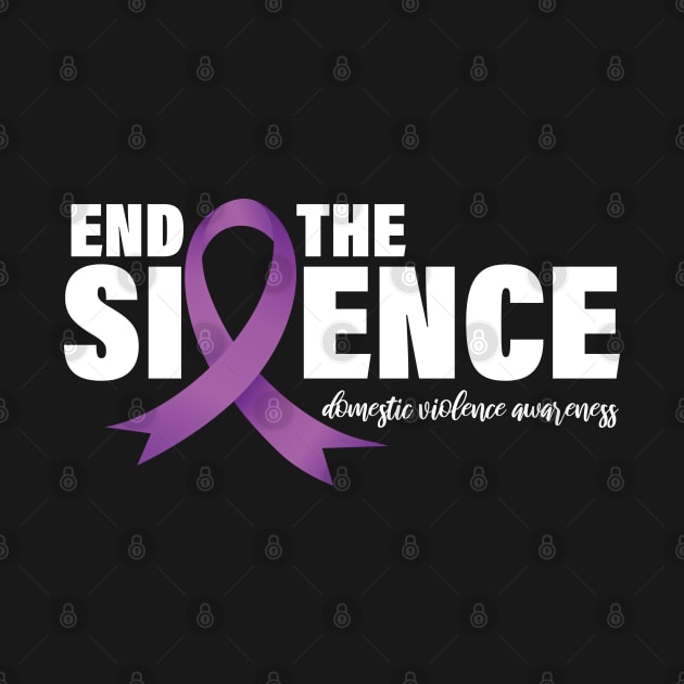 End The Silence Domestic Violence Awareness by chidadesign