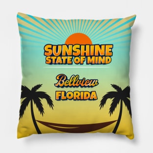 Bellview Florida - Sunshine State of Mind Pillow