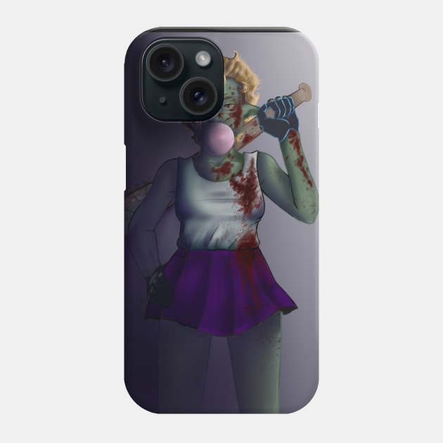 fighting girl orc Phone Case by Will_Meow