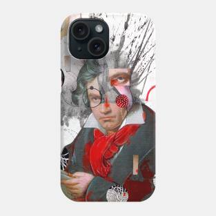 Ludwig deconstructed for the discerning viewer Phone Case