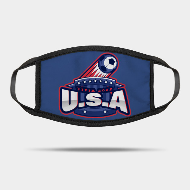 Go Usa Fifa 2022 Fifa World Cup 2022 Mask Teepublic