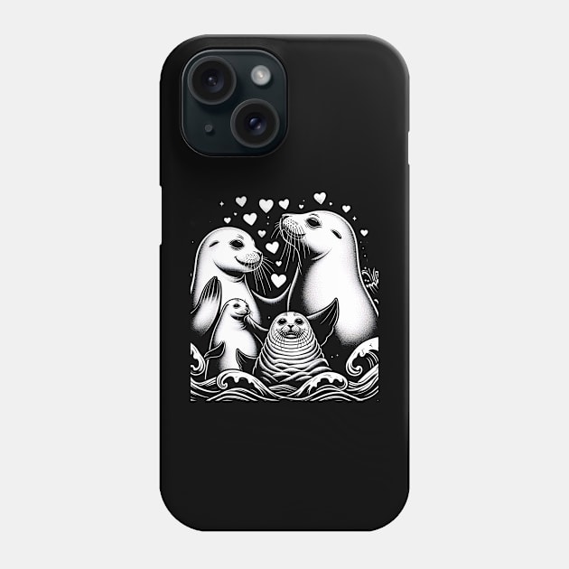 A great gift idea for girls, women, sister, mother, girlfriend, wife and any girl wo loves Seals Phone Case by click2print