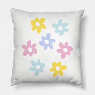 Hippie Flowers Pillow