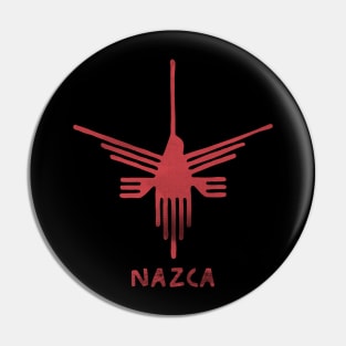 Nazca Hummingbird Pin