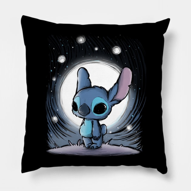 Cute Alien Pillow by xMorfina