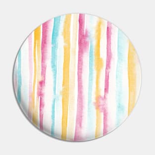 Tropical Stripes Pattern | Summer | Island Paradise | Pastel Pin