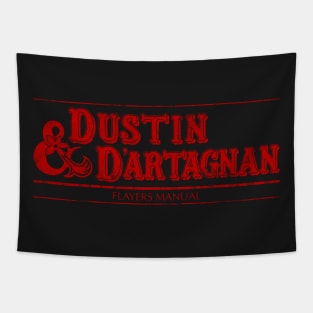 Dustin & Dartagnan RED Tapestry