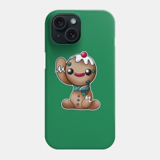 gingerbread xmas 1 Phone Case