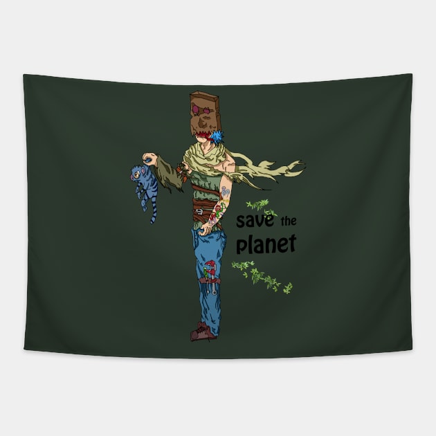 BagMan wants to save the planet Tapestry by lalotam3