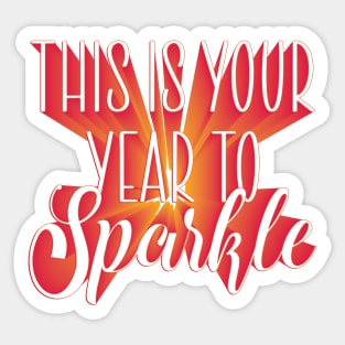 New Year Inspirational Stickers - www.