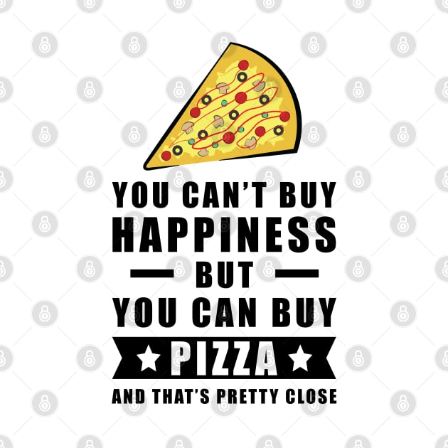 You can't buy happiness but you can buy Pizza by DesignWood Atelier