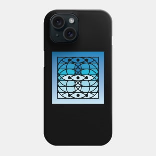 Doc Labs - Third Eye / Awakening (Geometric Art / Meditation / Yoga) - Version 4 - (Blue) Phone Case