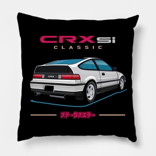 CRX SI Classic JDM Cars Pillow