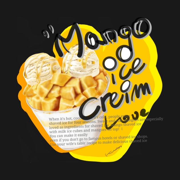 Mango ice cream by kwonjossi