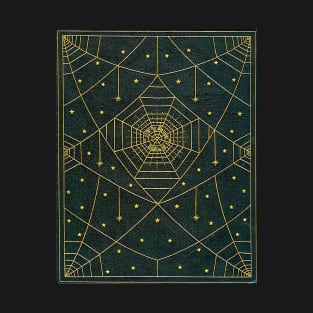 mystical spiders web- vintage book cover T-Shirt