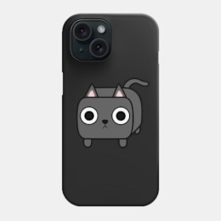 Grey Kitty Cat Loaf Phone Case