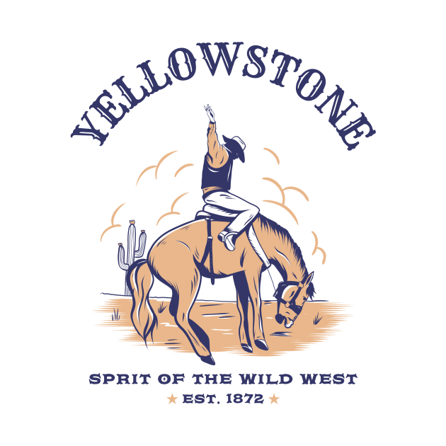 Yellowstone Spirit Of The Wildwest by StudioStyleCo