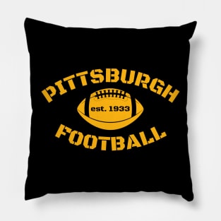 Pittsburgh Football est. 1933 Pillow