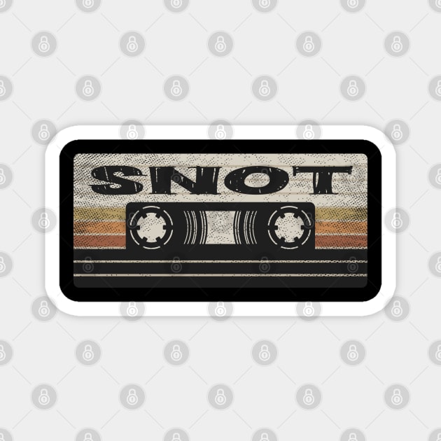 Snot Mix Tape Magnet by getinsideart