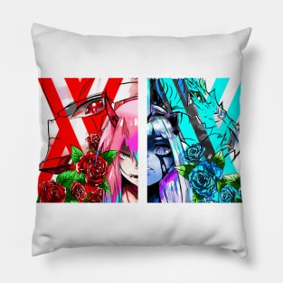 zero two _ Darling In The Franxx Pillow