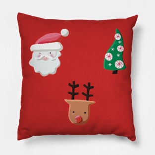 Christmas night santa Pillow