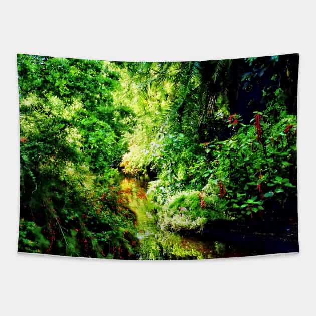 Bahamas - Tropical Paradise Tapestry by SusanSavad