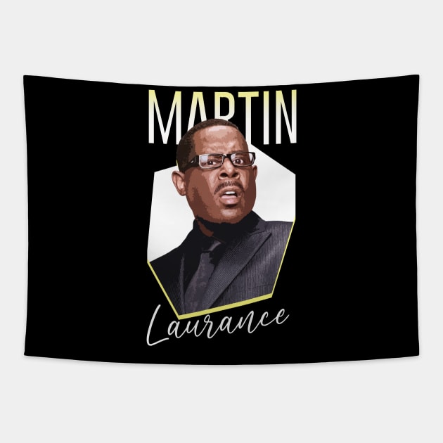 martin lawrence funny face Tapestry by Shelter Art Space