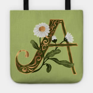 Letter A - Daisy Tote