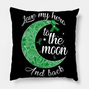 love gallbladder cancer hero to the moon Pillow