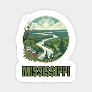 Mississippi State USA Magnet