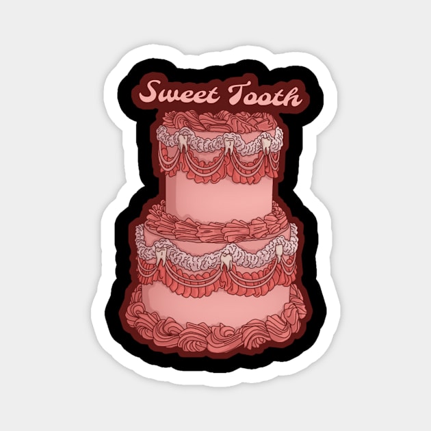 Sweet tooth Magnet by Ohfrekb