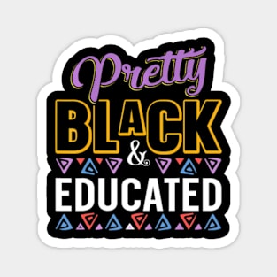 Women Pretty Black And Educated Black African American Magnet