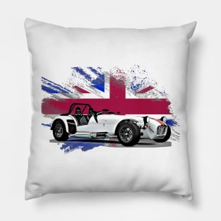 Caterham 7 United Kingdom Print Pillow