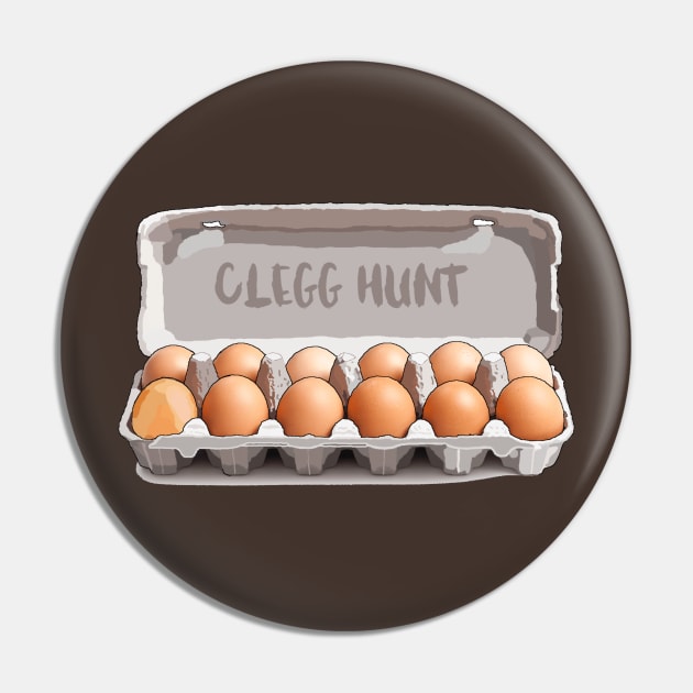 Egg Hunt Carton Pin by CleggEmporium