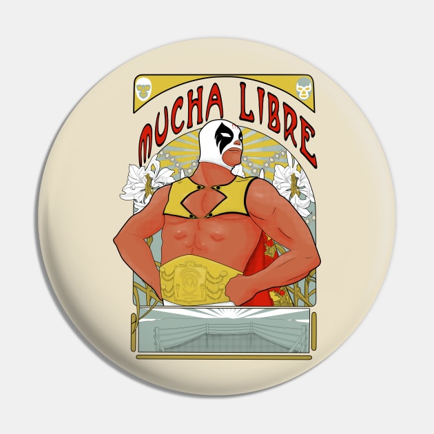 Mucha Libre Pin by soletine