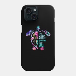 In A World Full Of Grandmas Be A Grammy Turtle Phone Case