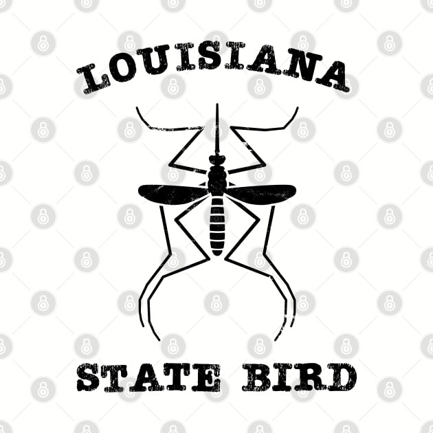 Louisiana Mosquito State Bird by Huhnerdieb Apparel