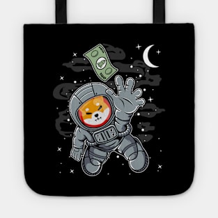 Astronaut Reaching Shiba Inu Coin To The Moon Shib Army Crypto Token Cryptocurrency Blockchain Wallet Birthday Gift For Men Women Kids Tote