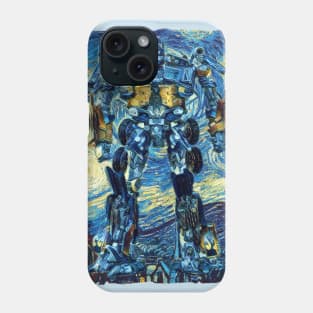 Optimus Prime Van Gogh Style Phone Case