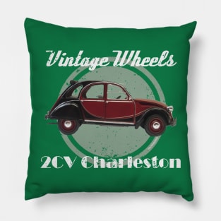 Vintage Wheels - Citroën 2CV Charleston Pillow