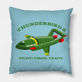 Thunderbird 2 Virgil Tracy Pillow